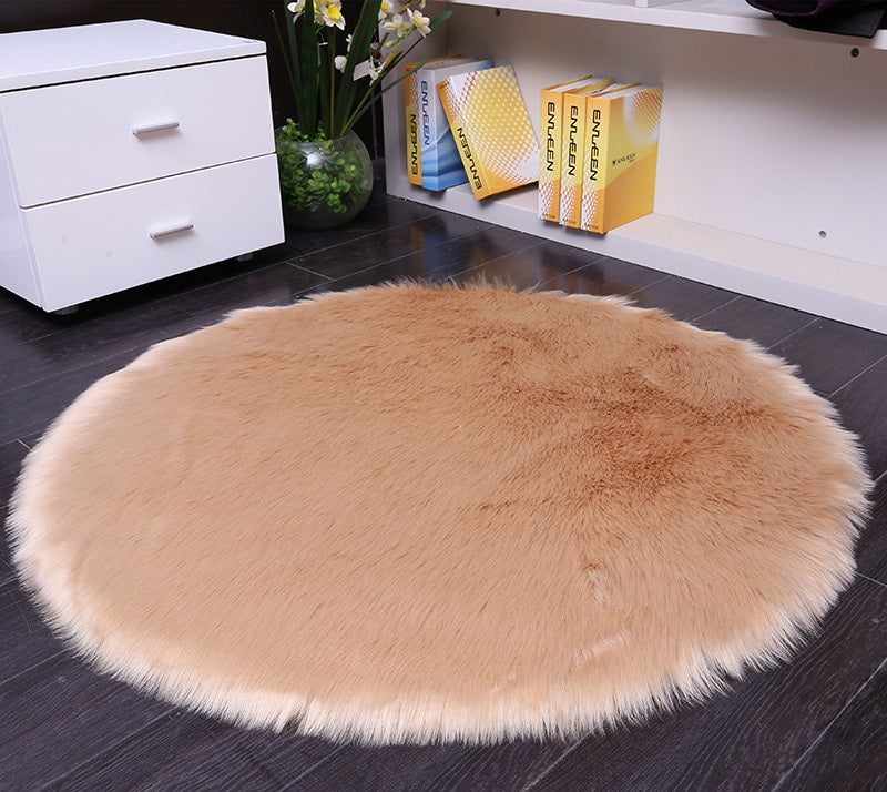 Soft Beige Floor Rug-100cm