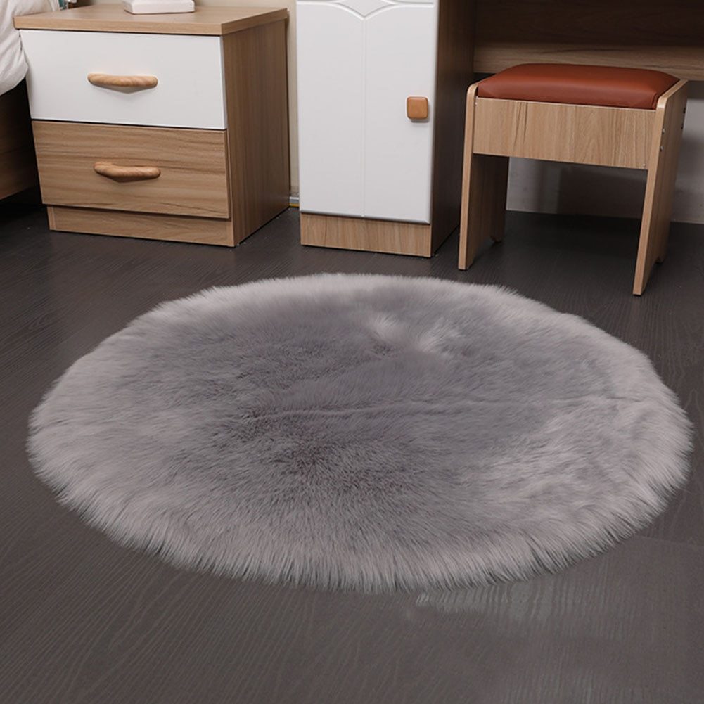 Soft Beige Floor Rug-100cm